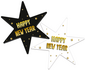 Onderzetters - BlackGold HNY - 12 x 14 cm - 6 stuks_