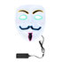 LED masker Halloween 5 ass._
