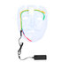 LED masker Halloween 5 ass._