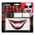 Schmink kit Terrible clown (stickertattoo met mond, vetschmink, schmink sticks, sponsje)_