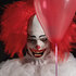 Schmink kit Terrible clown (stickertattoo met mond, vetschmink, schmink sticks, sponsje)_
