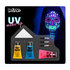 Schmink kit Bright skull UV (schmink op waterbasis,applicators en spons)_