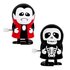 Set 2 opwindfiguurtjes Halloween (6 cm)_