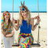 Flarebroek Hippie (L/XL stretch)_