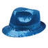 Hoed Popstars sequins 10 kleuren ass._