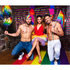 Hoed Popstar sequins rainbow_