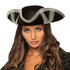 Piratenhoed Royal fortune zilver_