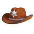 Cowboyhoed kind Sheriff 5 kleuren ass._