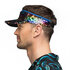 Zonneklep Blitz regenboog (verstelbaar)_