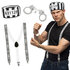 Set Gevangene (handboeien, bretels and pet)_