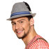 Hoed bierfeest blauw_