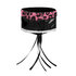 Set Pink leopard (Diadeem, choker, 2 armbanden, staart)_