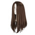 Set Hippie John (hoofdband, partybril, pruik en ketting)_