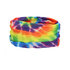 Set Hippie John (hoofdband, partybril, pruik en ketting)_