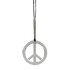 Set Hippie John (hoofdband, partybril, pruik en ketting)_
