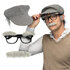 Set Opa (pet met haar, partybril met wenkbrauwen en snor)_