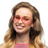 Partybril Escape roze_
