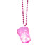 LED necklace Shot glass 4 colours ass._