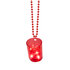 LED necklace Shot glass 4 colours ass._
