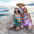 Hawa√Øset Pastel (hoofdband, hawa√Økrans en 2 armbanden)_