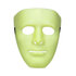 Gezichtsmasker mime Theater glow-in-the-dark_
