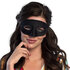 Oogmasker Basic zwart_