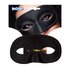 Oogmasker Basic zwart_