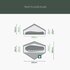 REFUGE 1 PERSON TENT, Pine green_