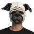 pluchen masker pug_