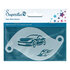 Face Paint Stencil SPORTS CAR_