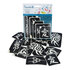 Tribals Glitter Tattoo Stencils  (12 pcs)_