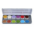 Aqua Face- and Bodypaint  palette 12 colours FAIRY TALES & ANIMALS_