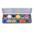 Aqua Face- and Bodypaint  palette 12 BRIGHT colours_