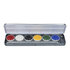 Aqua Face- and Bodypaint palette 6 BRIGHT colours_