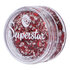 Chunky Glitter Cream Red & White 10 ml._