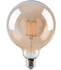 LED lamp globe filament G125 4W E27 amber dimbaar_